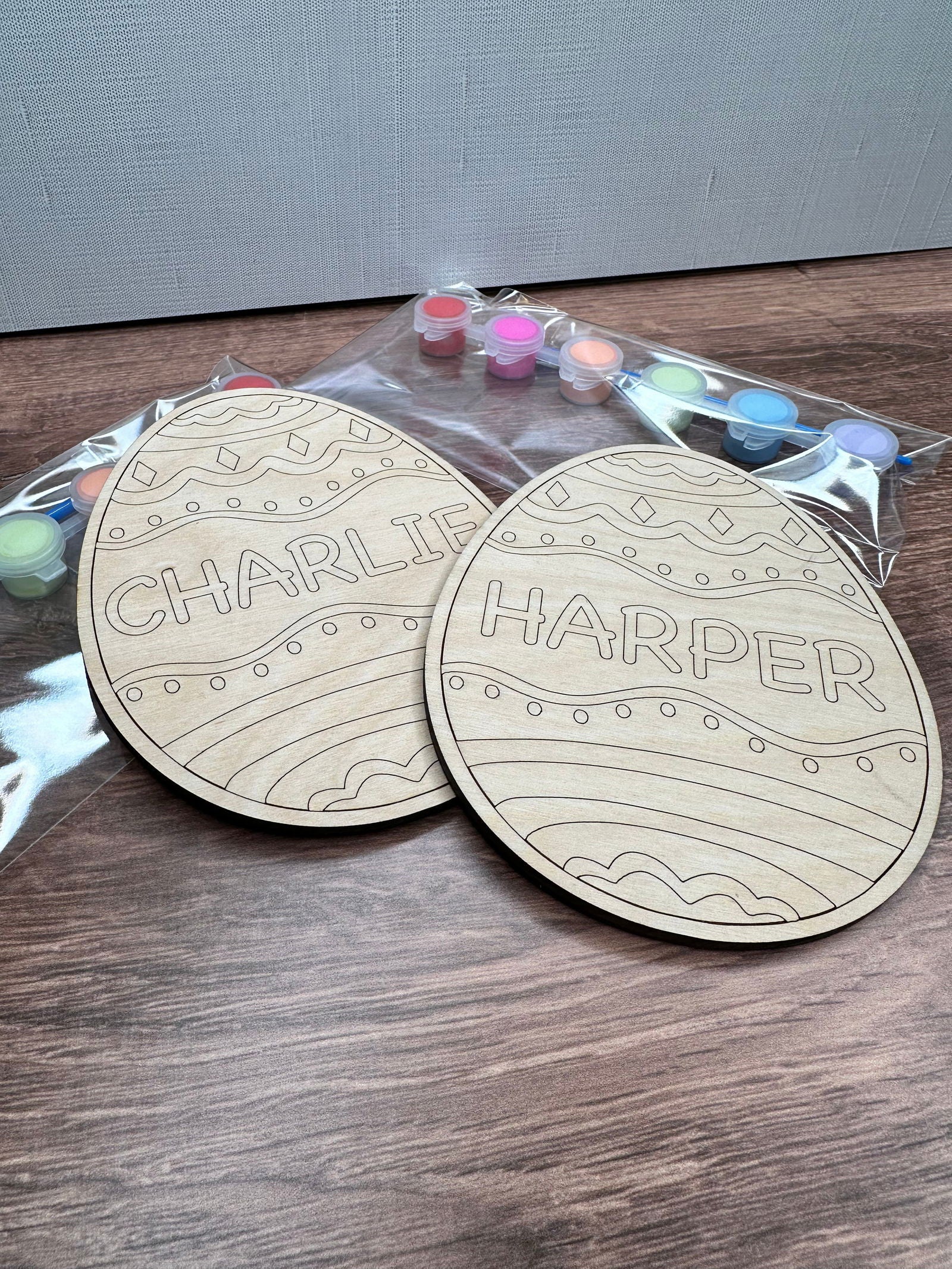 Easter Egg Personalized Paint Kit - Fresh Cut Signs