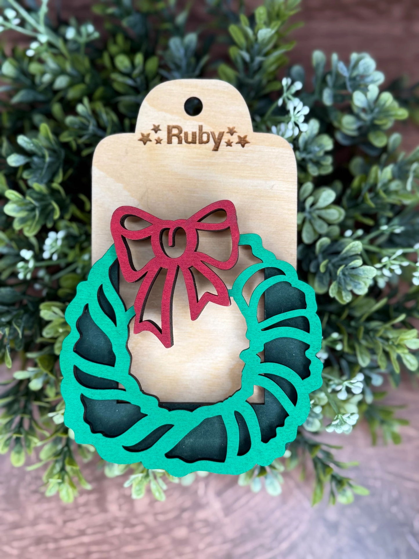 Festive Gift Card Holder Ornaments - Fresh Cut Signs