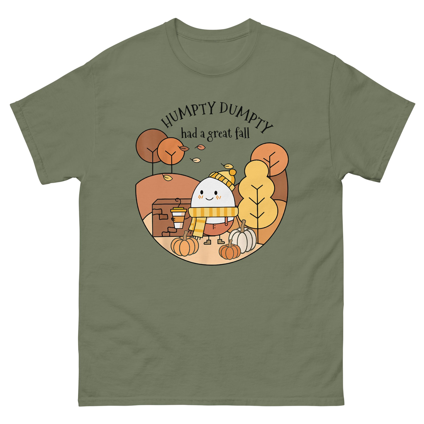 Humpty Dumpty Fall T-shirt - Fresh Cut Signs
