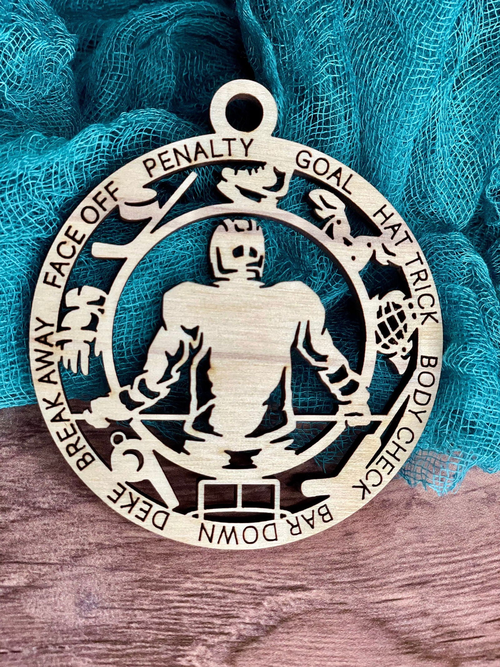 Sports Themed Ornament - Fresh Cut Signs