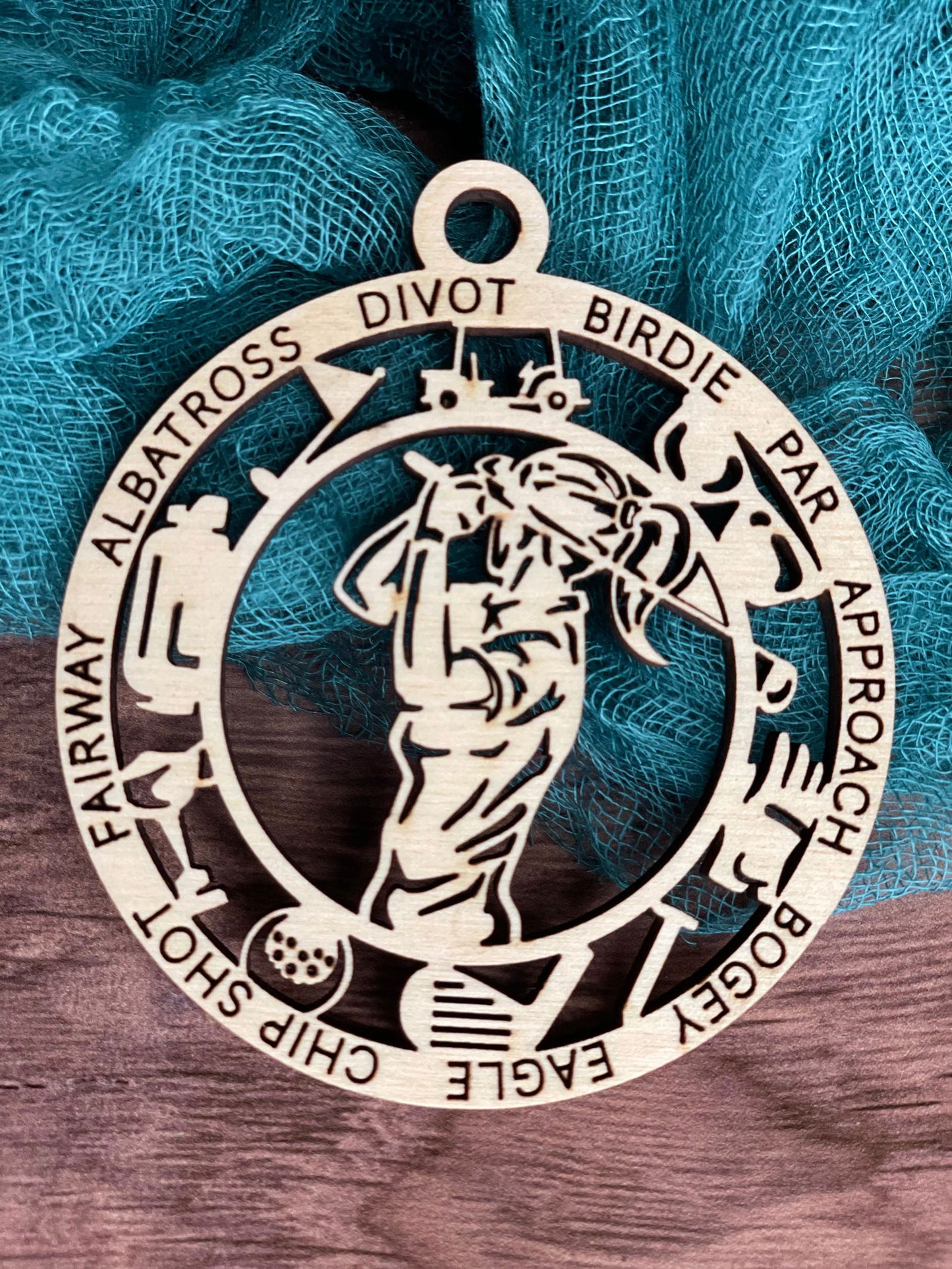 Sports Themed Ornament - Fresh Cut Signs