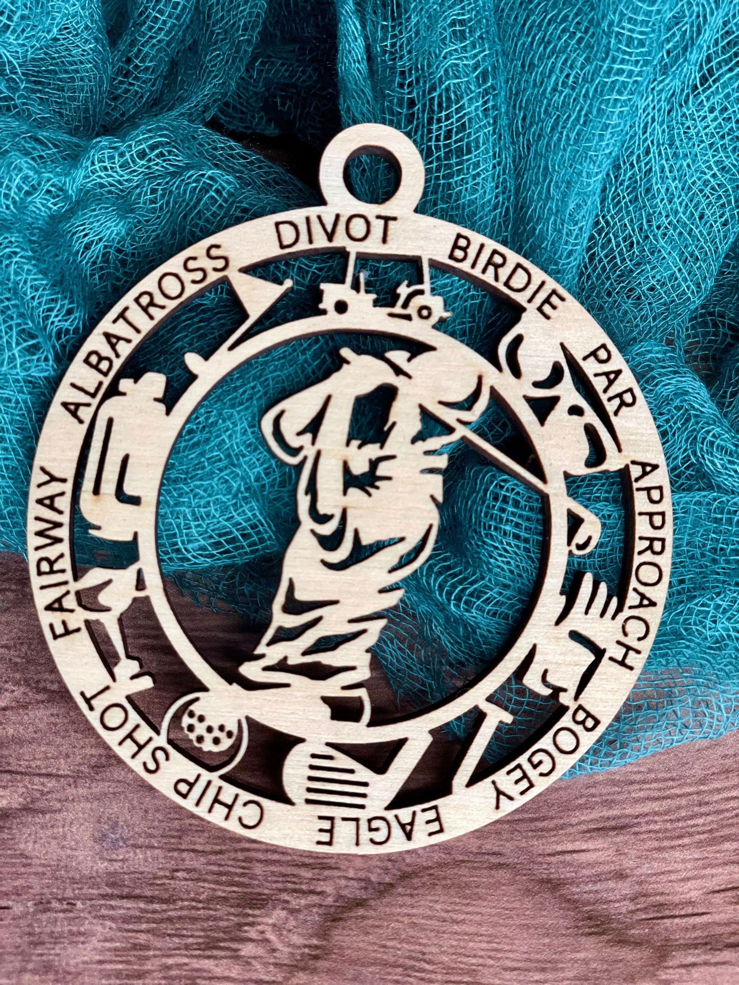 Sports Themed Ornament - Fresh Cut Signs