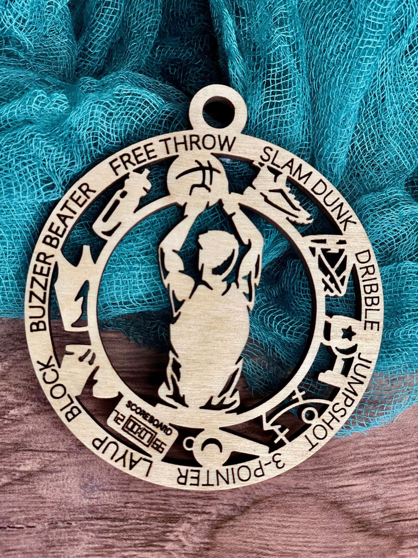 Sports Themed Ornament - Fresh Cut Signs