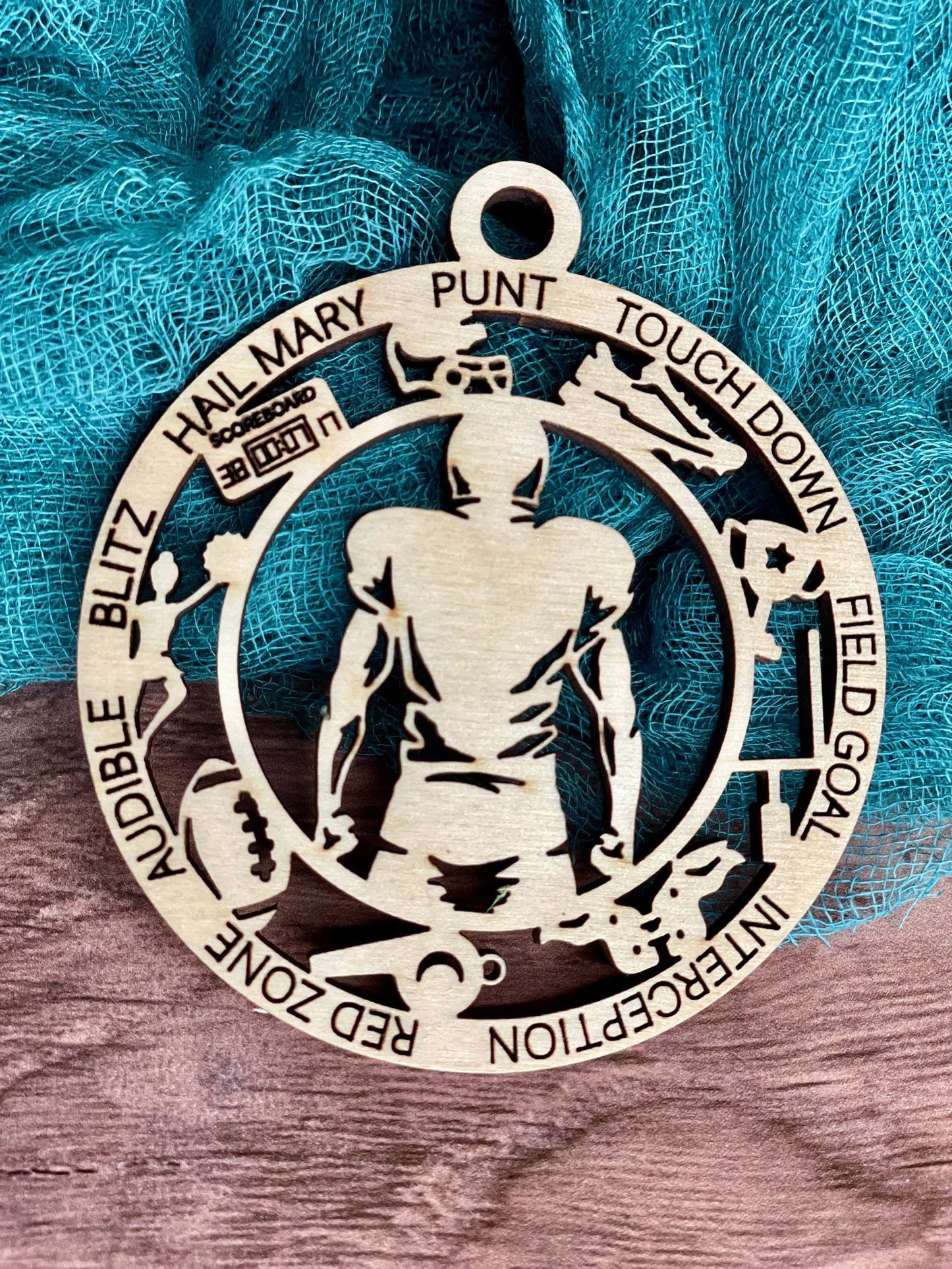 Sports Themed Ornament - Fresh Cut Signs