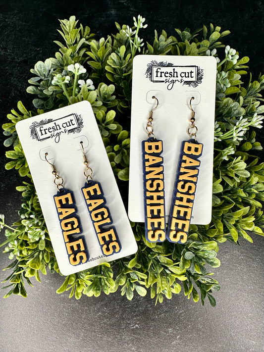 Bethlehem Jersey Earrings