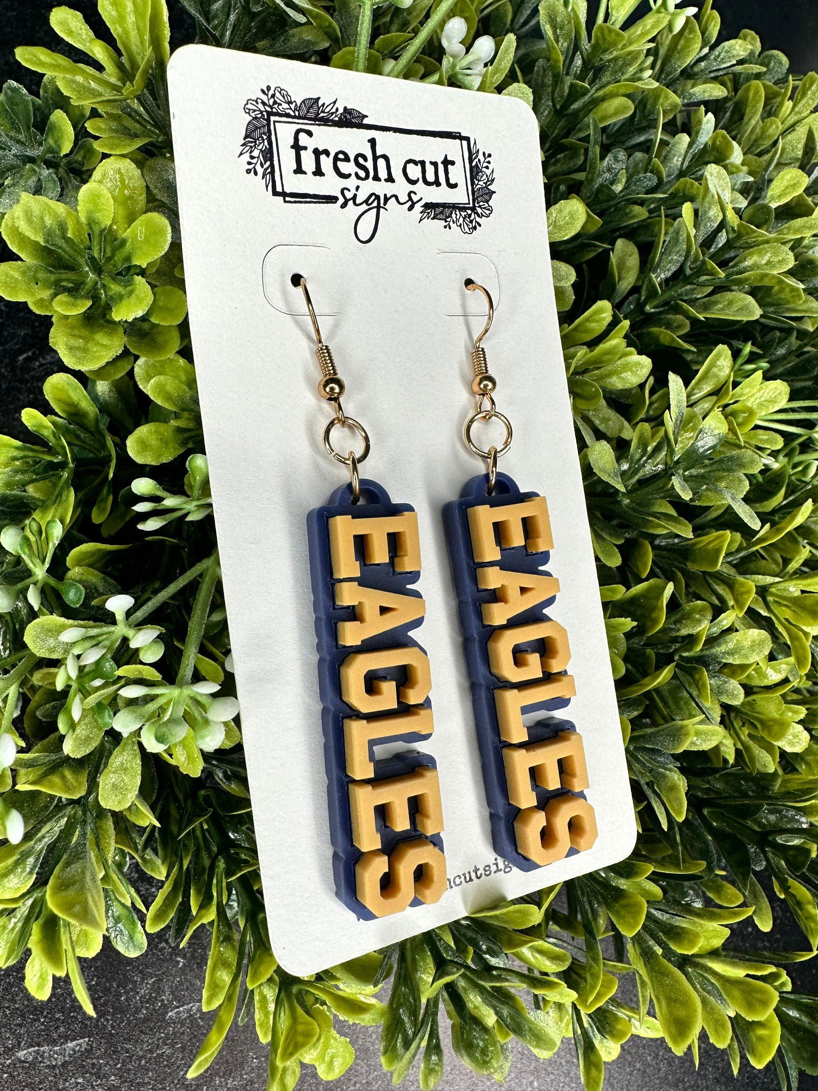 Bethlehem Jersey Earrings - Fresh Cut Signs