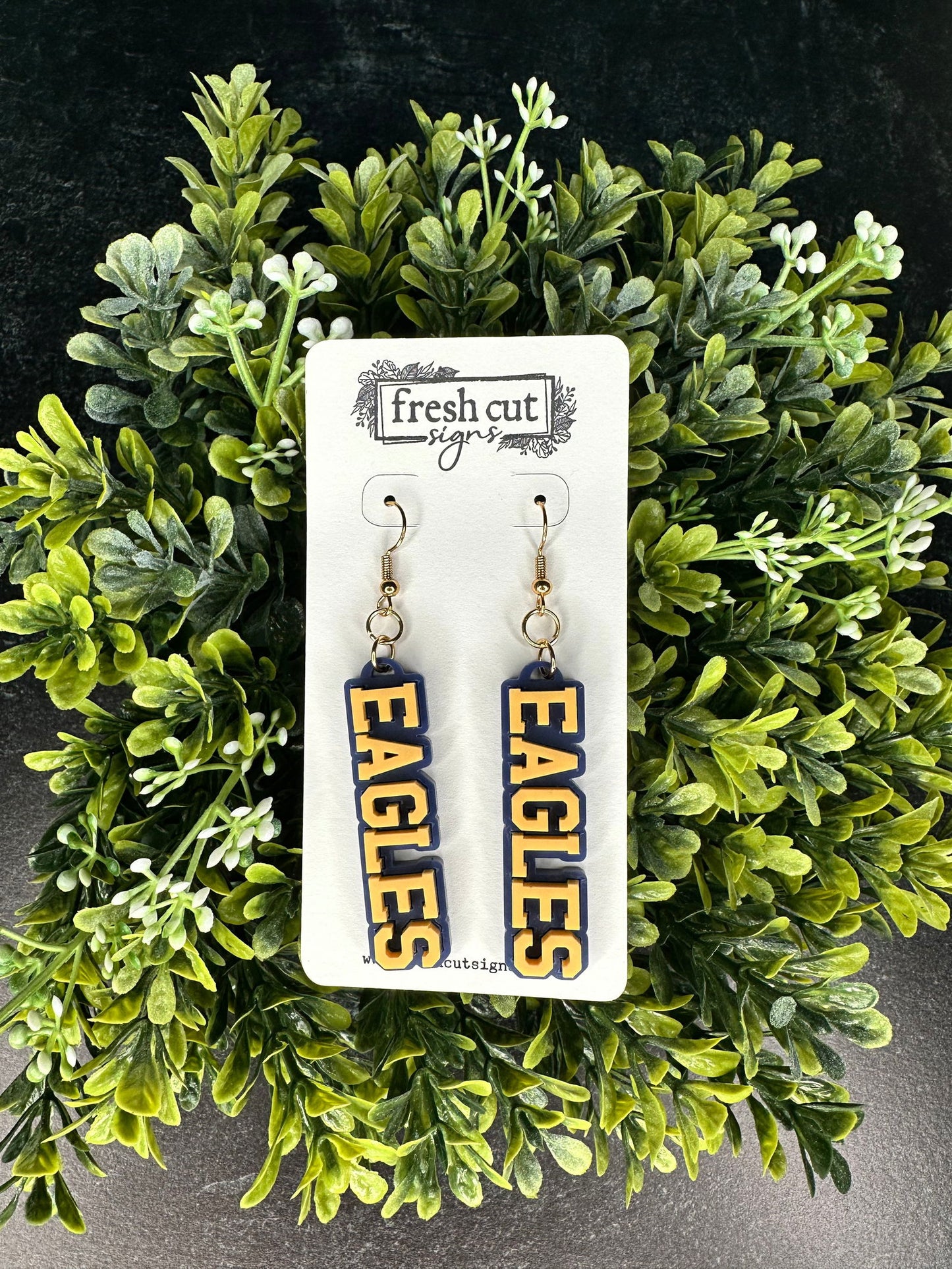 Bethlehem Jersey Earrings - Fresh Cut Signs