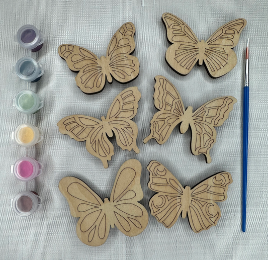 Butterfly Magnets Paint Kit