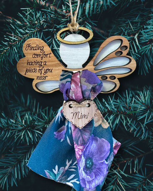 Cloth Angel Ornament - Fresh Cut Signs