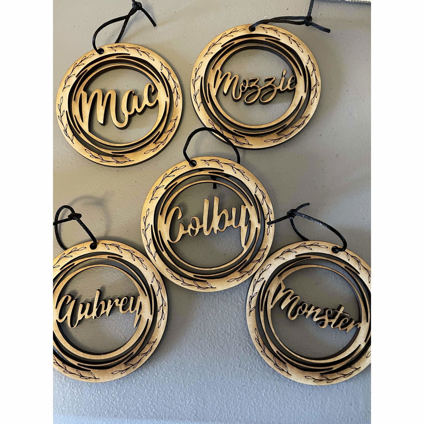 Custom Name Ornament - Fresh Cut Signs