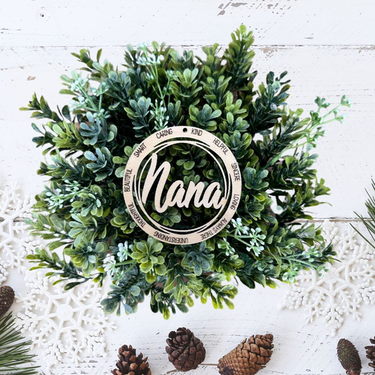 Family Ornament - Fresh Cut Signs