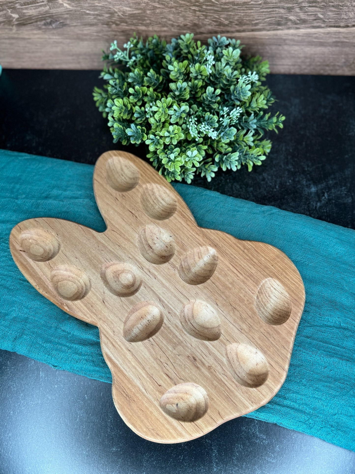 Bunny Themed Deviled Egg Board