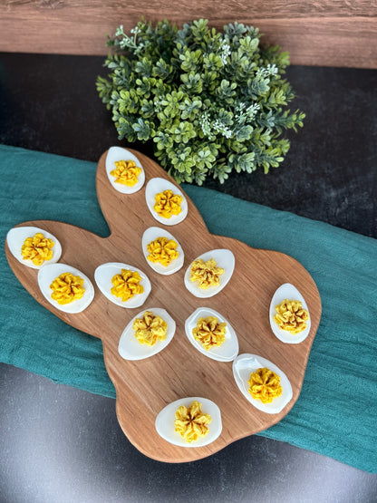 Bunny Themed Deviled Egg Board