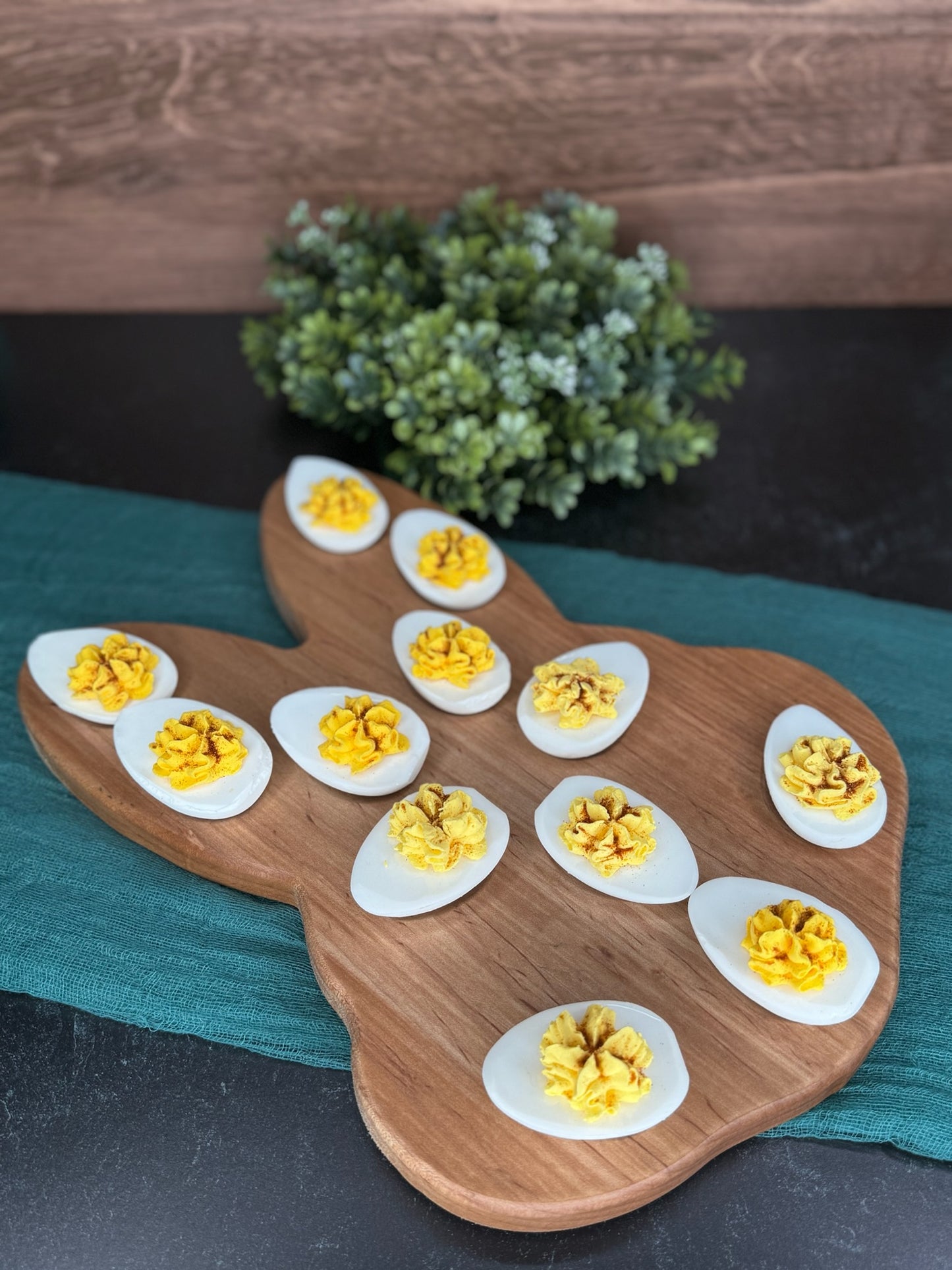 Bunny Themed Deviled Egg Board