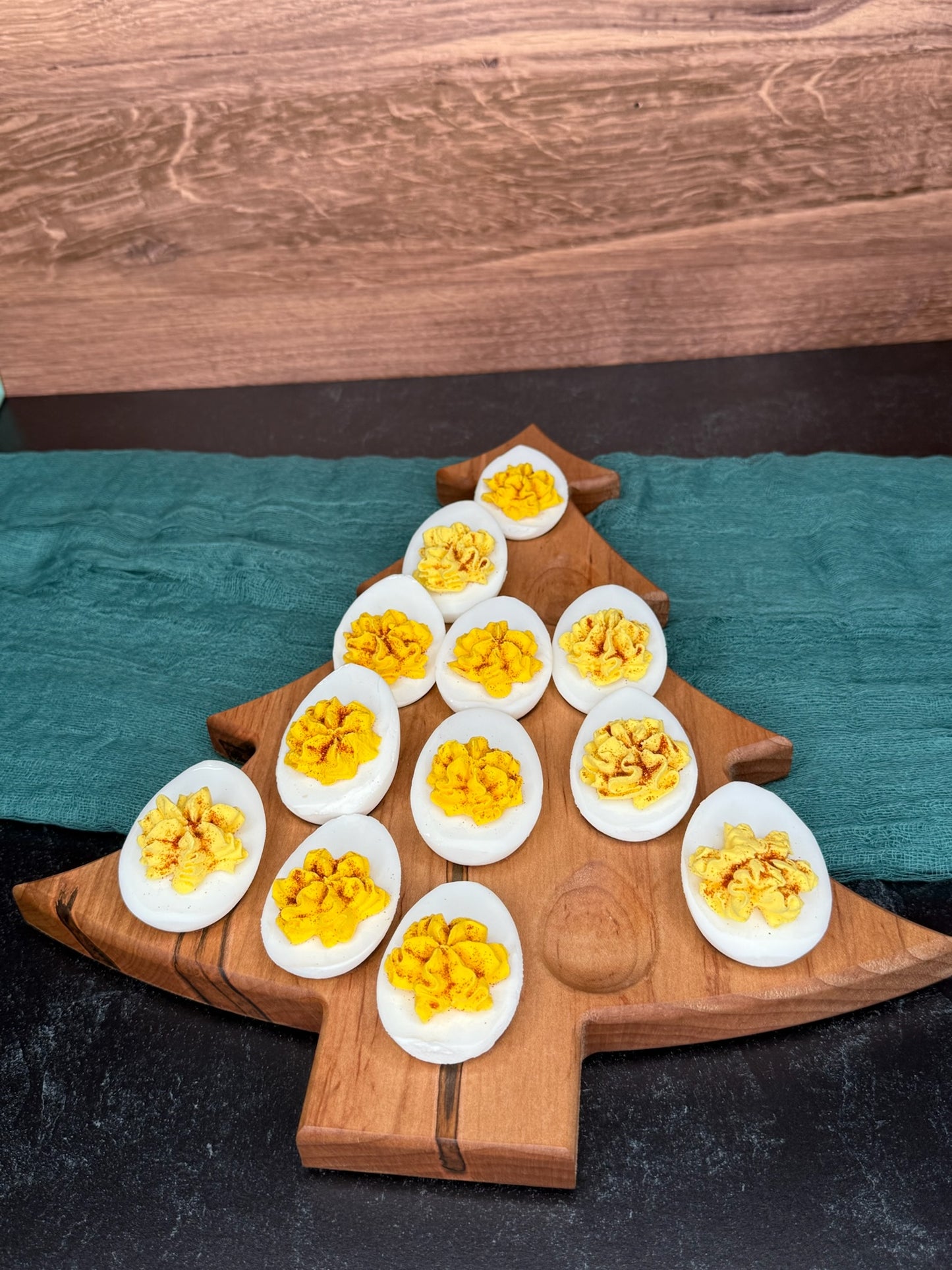 Holiday Tree Deviled Egg Tray