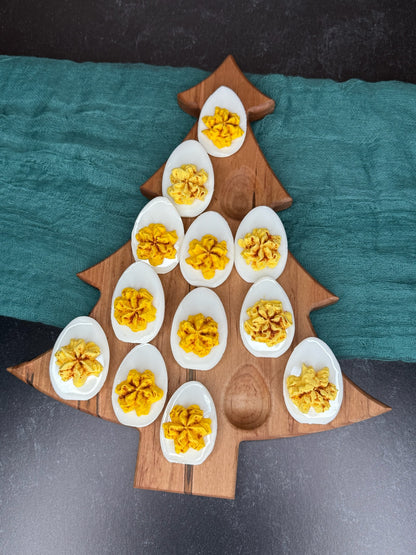 Holiday Tree Deviled Egg Tray