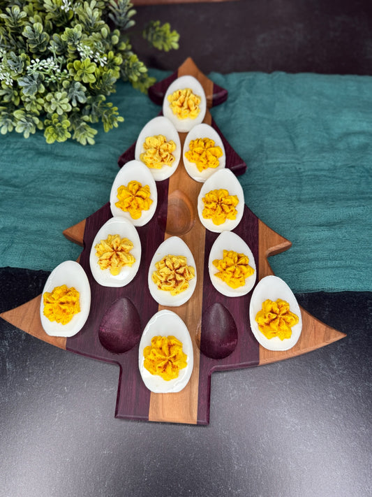 Holiday Tree Deviled Egg Tray