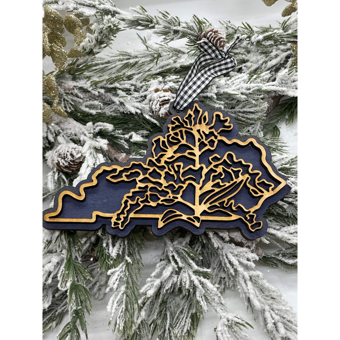 Kentucky Goldenrod Ornament - Fresh Cut Signs