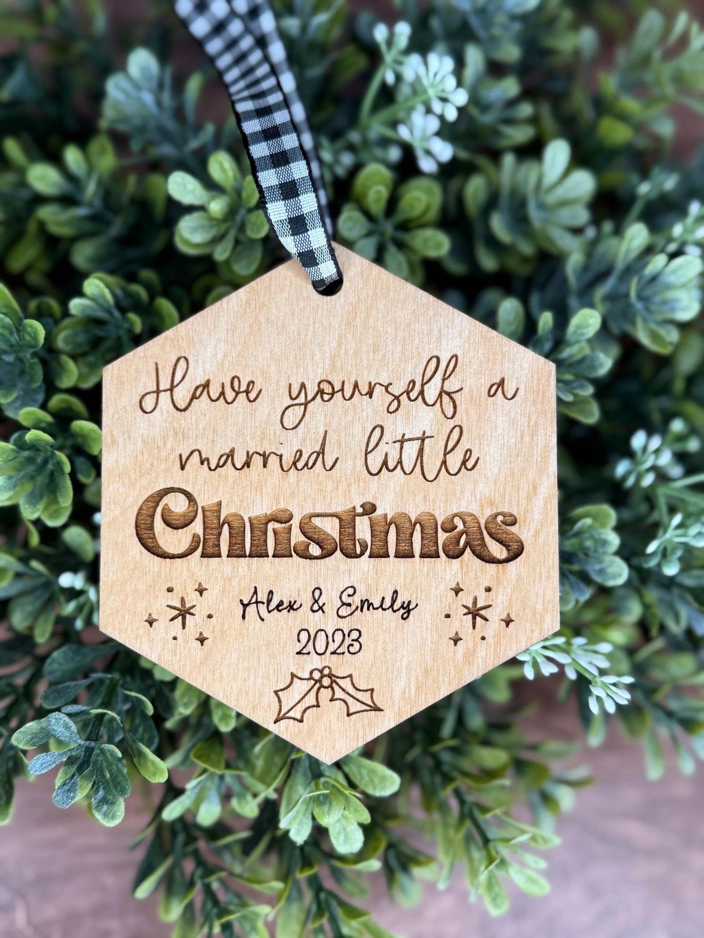 Married Little Christmas - Fresh Cut Signs