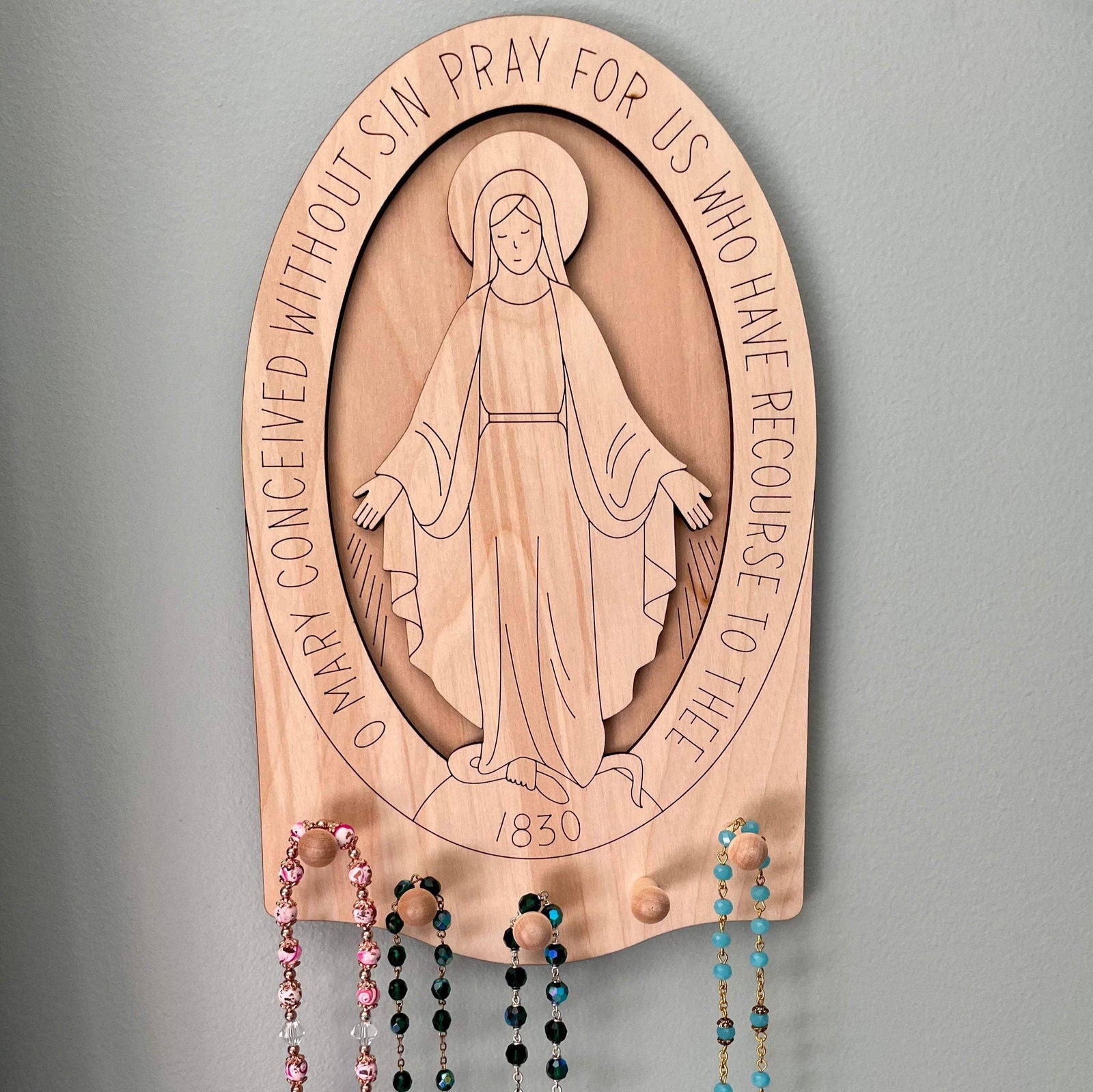 Rosary Wall Organizer - Fresh Cut Signs