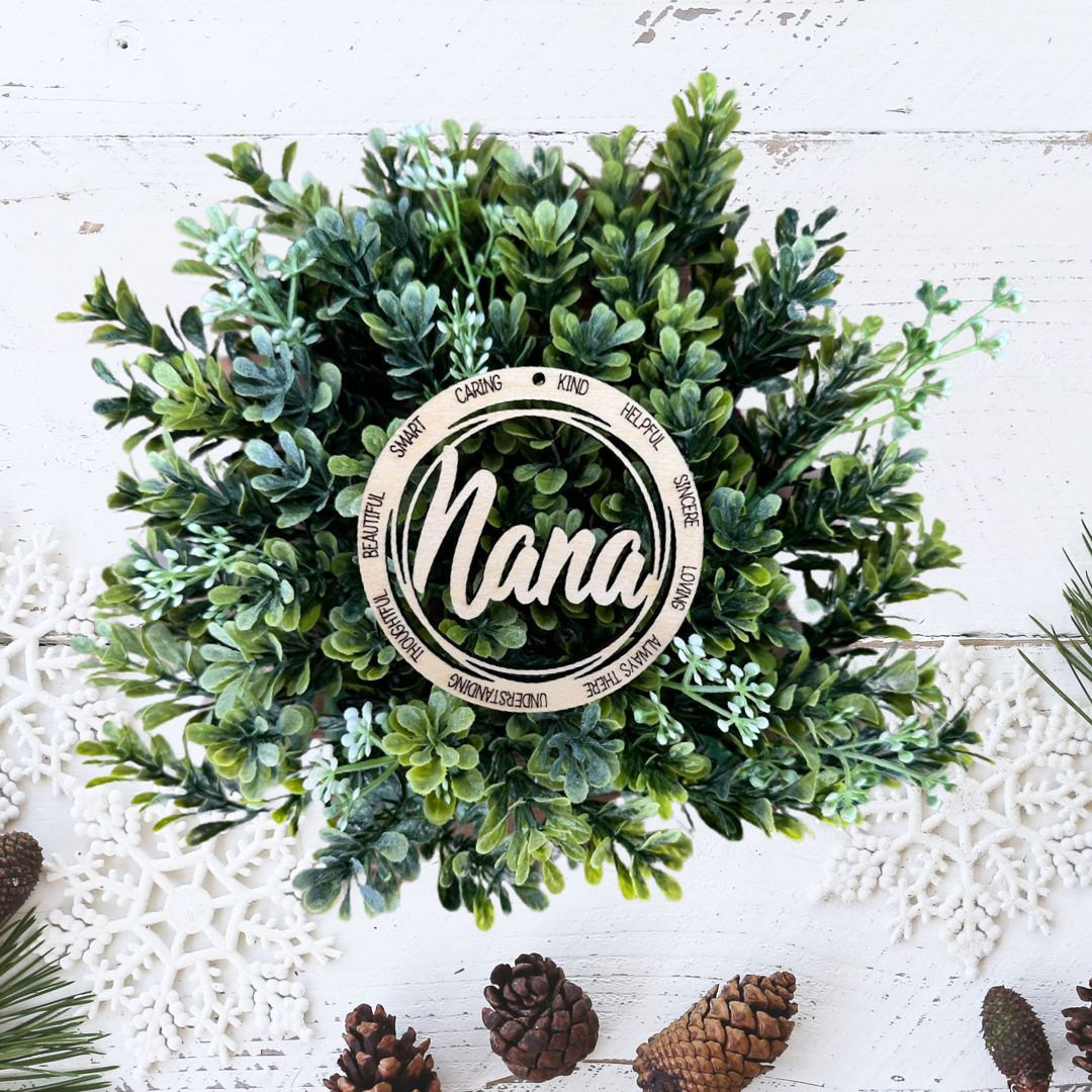 Family Ornament-Fresh Cut Signs-family,ornaments