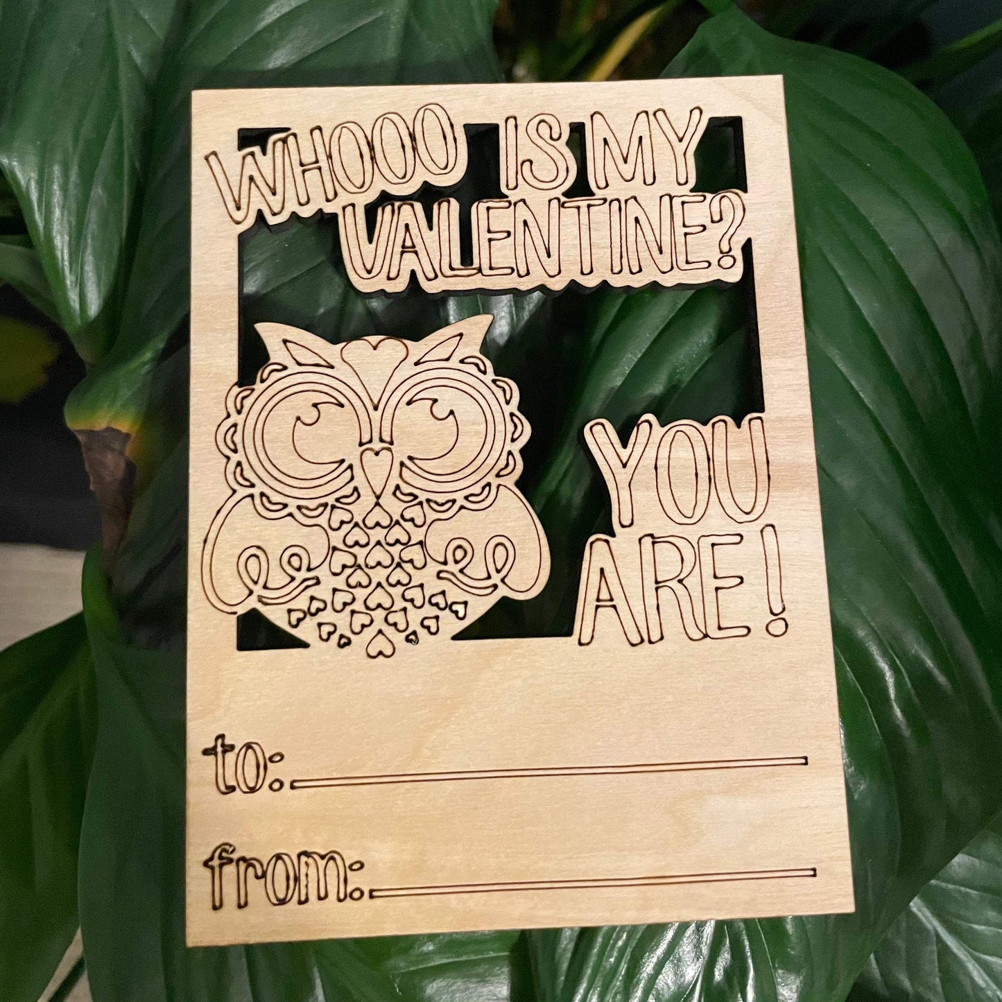 Paint-Your-Own Valentine-Fresh Cut Signs-Valentine's Day